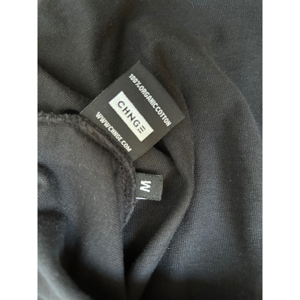 CHNGE My Body Is Not A Political Playground Organic Cotton T-Shirt Black Size M - Picture 6 of 6